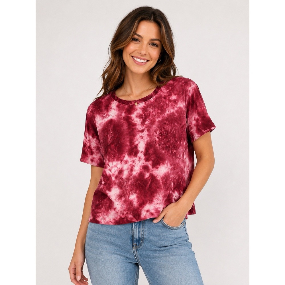 A Core Butter Soft Tie Dye Top Size M
